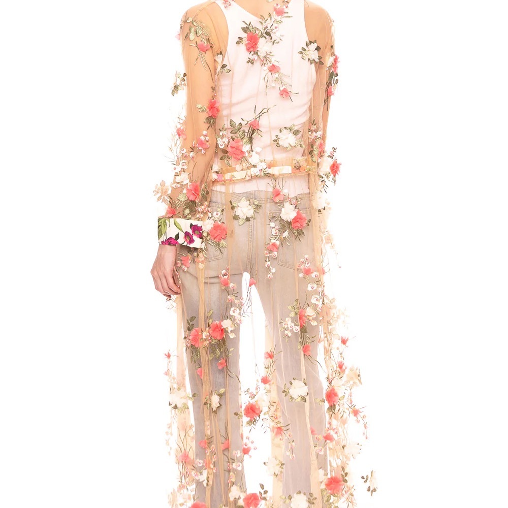 ARATTA FLORAL FANTASY KIMONO SIZE MEDIUM NWT - Picture 6 of 10